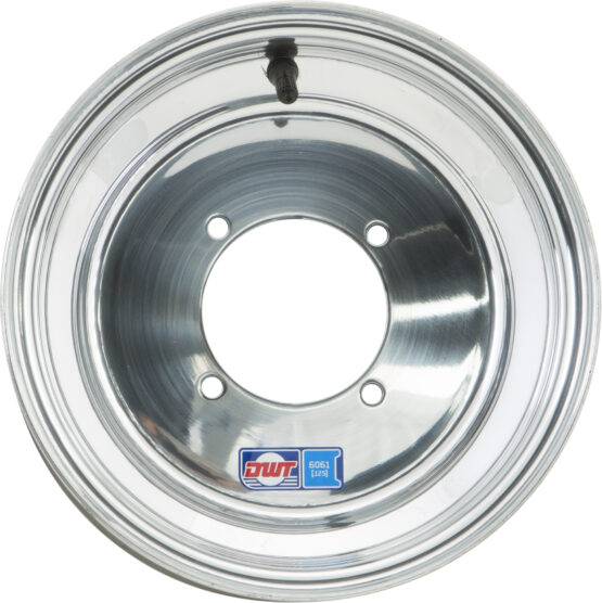 DWT Blue Label Wheel 10x4 2+2 4/156 Polished Silver Aluminum