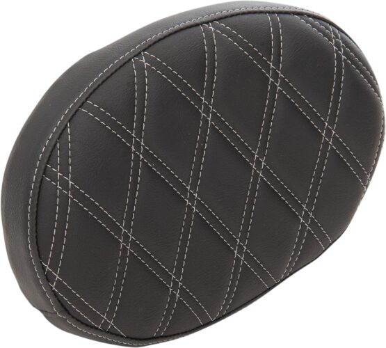 Drag Specialties Sissy Bar Backrest Pad Black Double Diamond - Image 2