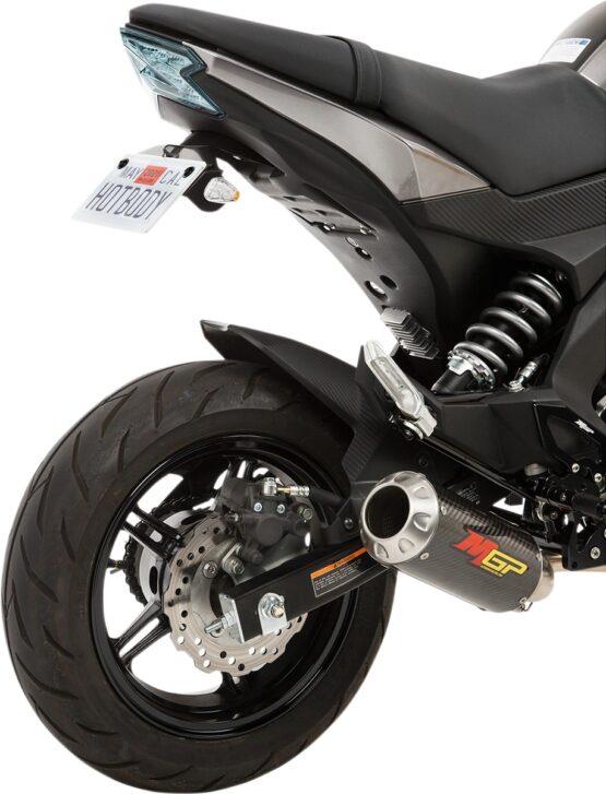 HotBodies SS Undertail Fender Eliminator Black For 17-19 Kawasaki Z125 - Image 2