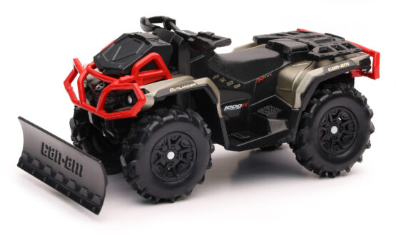 Can-Am Outlander X MR1000R with Snow Plow Toy by New Ray Toys - Image 2