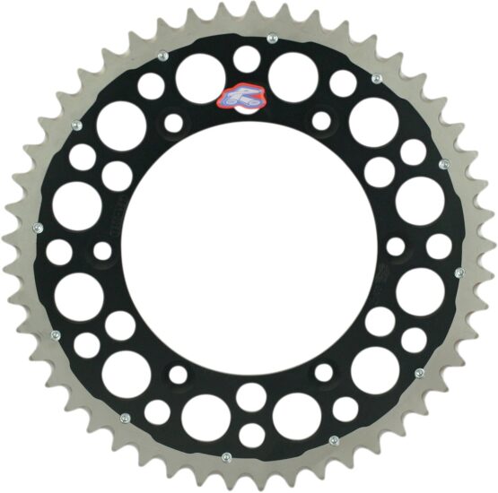 Aluminum Rear Sprocket Twinring 49T - Black