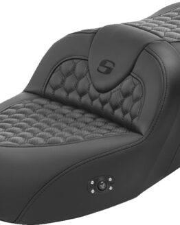 Saddlemen RoadSofa Honeycomb Heated Seat without Backrest, FL 2008-2023
