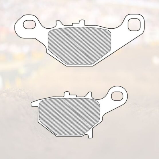 Renthal Rear Works Brake Pads BP-111 Fits 2005-2022 Suzuki RM85
