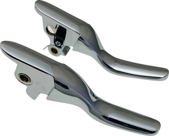Drag Specialties Short Chrome Lever Set For Harley XL1200, XL883