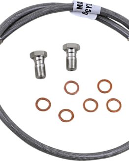 Stainless Steel Rear Brake Line Kit