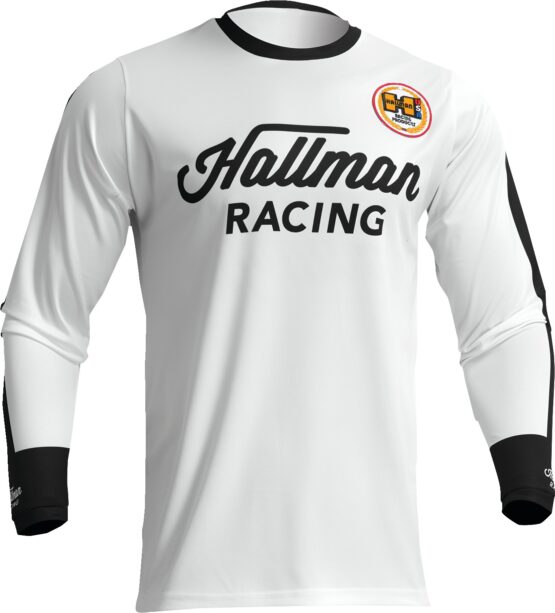 Thor Hallman Differ Roosted Jersey Black/White Men's Small - Image 2