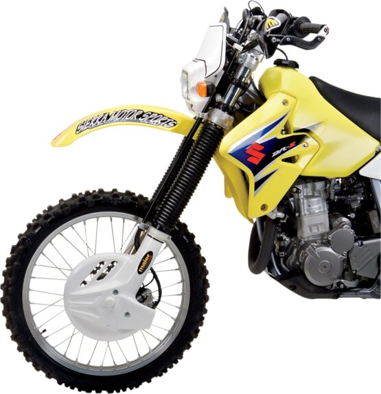 White Brake Disk Guard & Fork Guard - Image 4