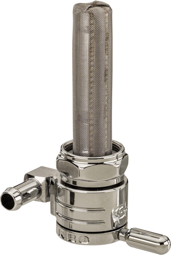 Golan Click-Slick Fuel Petcock 22mm Forward Chrome - Image 2