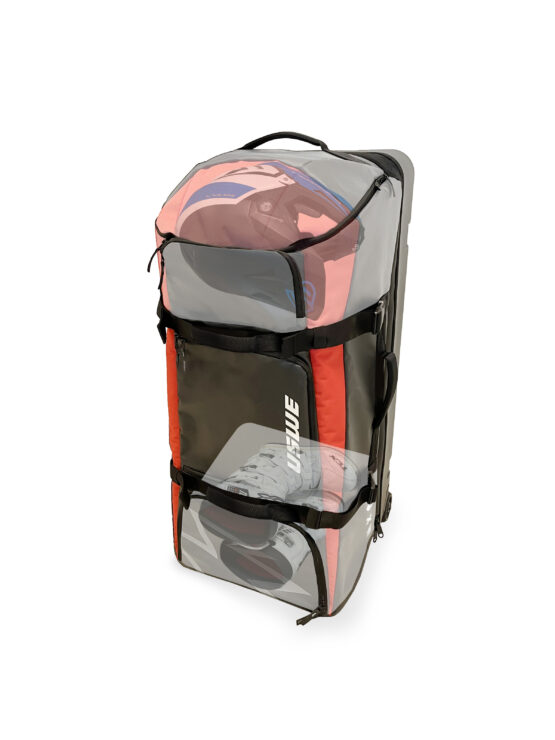 USWE Buddy Athlete Gear Trolley Bag 150L Black/Red - Image 4