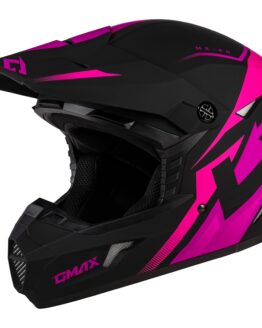 MX-46 Compound Helmet Matte Black/Pink X-Small