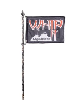 Whip It 5Ft Black Bluetooth RGB Light Rod