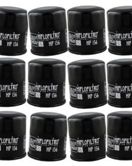 HF156 Oil Filter - Black - 12 Pack