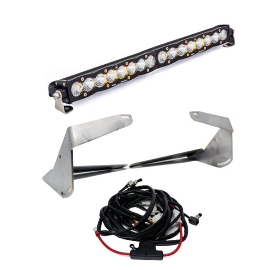 Baja Designs 20" S8 Driving Combo Bumper Kit - Clear For 2019+ Ram 2500/3500