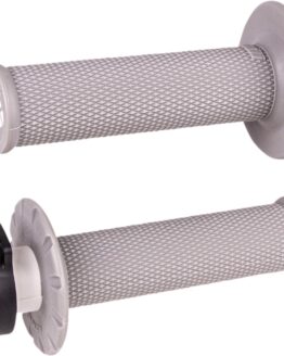 ODI V2 Lock-On No-Waffle Grips Gray for 7/8 in Bars