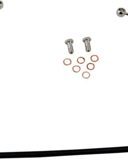 Stainless Steel Front Offroad Single Brake Line