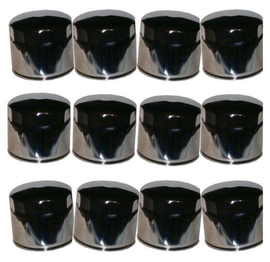 HF172C Oil Filter - Chrome - 12 Pack