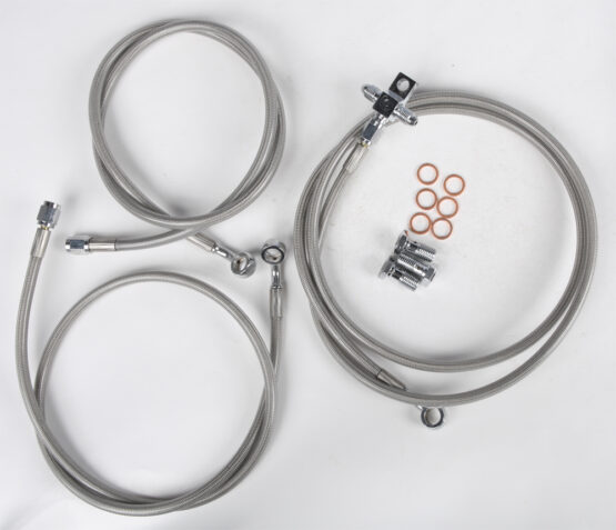 Front Brakeline Kit +2" Silver