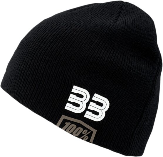 100% Bb33 Skully Beanie Black