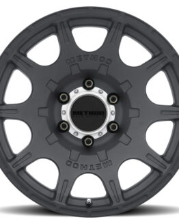 MR308 Roost 17x8.5 0mm Offset 6x5.5 106.25mm CB Matte Black Wheel