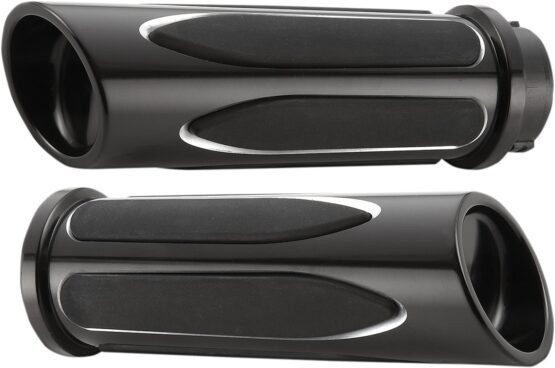 Arlen Ness Deep Cut Comfort Grips Black