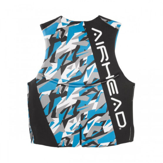 Airhead Camo Cool Mens Kwik-Dry Neolite Vest Blue Large - Image 2
