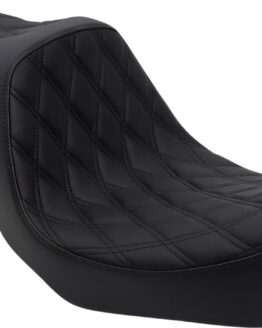 Drag Specialties Predator III Seat Black For Harley Dyna Models
