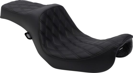 Drag Specialties Predator III Seat Black For Harley Dyna Models