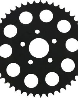 Carbon Steel 49T Drive Sprocket Gloss Black