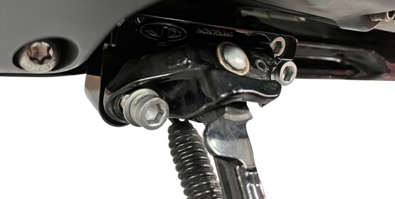 Bagger Nation FIX-Stand Angle Block Black For Harley Softail Models - Image 3
