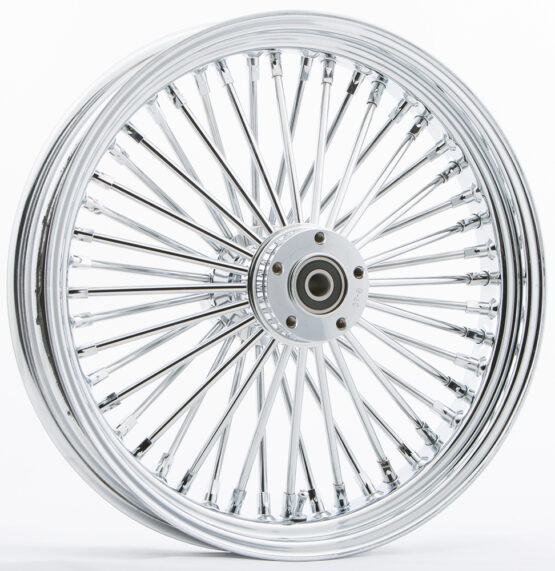 HardDrive 48-Spoke Chrome Wheel 16x3.5in 1in Axle for BT/XL 00 Later