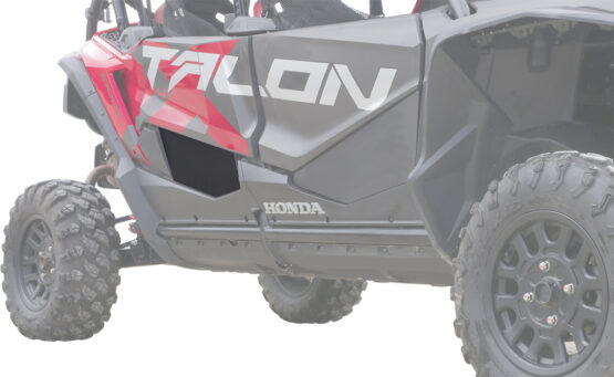 KFI Rear Lower Door Panel Kit Black Fits 20-23 Honda Talon 1000-4