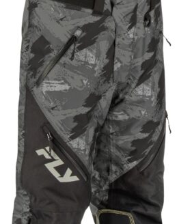 Fly Racing SNX Pro SB Snow Pants Black - Large