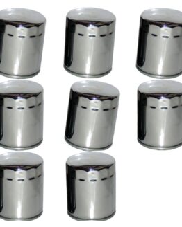 HF170C Oil Filter - Chrome - 8 Pack