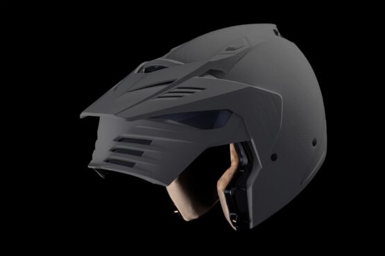 ICON Elsinore Monotype Helmet Matte Gray - Small - Image 10