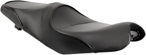 Sargent World Sport 2-Up Seat Black CarbonFX Vinyl Fits Concours