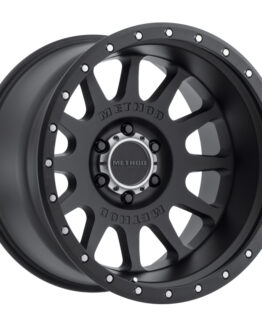 MR605 NV 20x10 -24mm Offset 6x135 87mm CB Matte Black Wheel