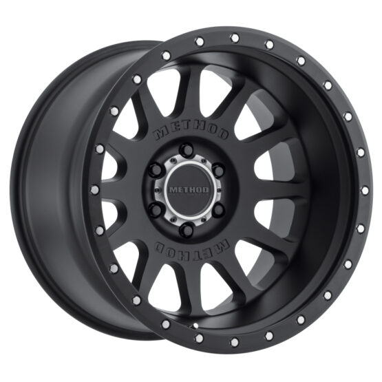 MR605 NV 20x9 -12mm Offset 6x135 87mm CB Matte Black Wheel - Image 2