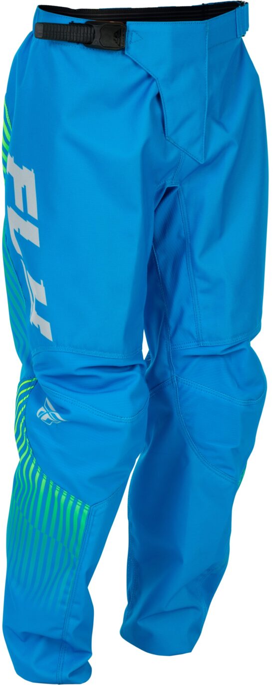 Fly Racing F-16 Youth Pants Blue/Hi-Vis Size 22