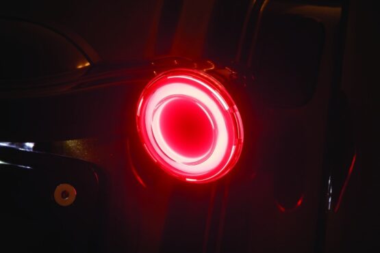 Tracer L.E.D. Turn Signal Inserts Red/Red Smoke Lens Rear - Image 4