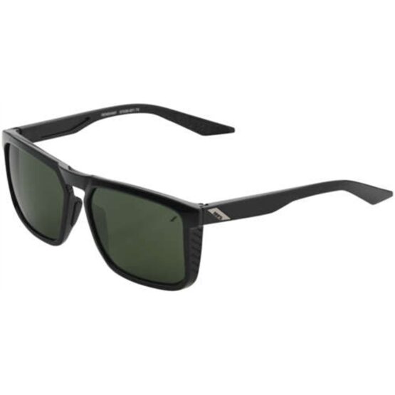 100% Renshaw Sunglasses - Black/Grey-Green, Unisex - Image 3