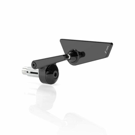 Rizoma Cut Edge Bar End Mirror Universal Right Black