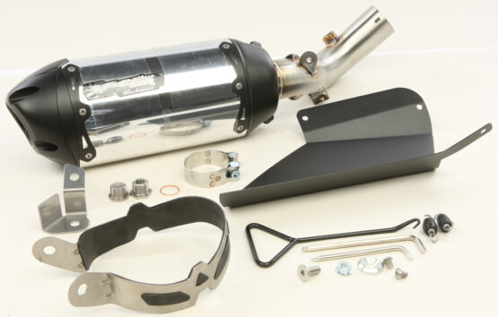 S1R Black Slip On Exhaust