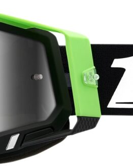 Racecraft 2 Kalkuta Black Goggles w/ Mirror Silver Lens