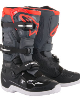 Youth Tech 7S Boots Grey/Red US Y-08