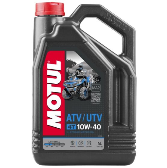 Motul Quad 4T 10W40 ATV/UTV Engine Oil 4 Liter