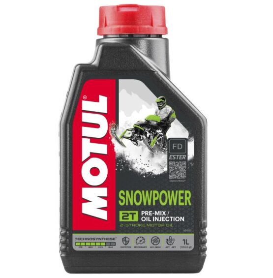 Motul Snowpower 2T EST 1 Liter Technosynthese Ester Oil