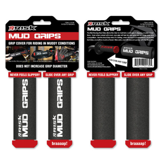 Risk Racing Mud Grips Universal Grip Covers for Muddy Conditions - Image 4