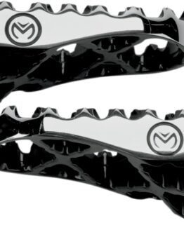 Black/Silver Hybrid Footpegs