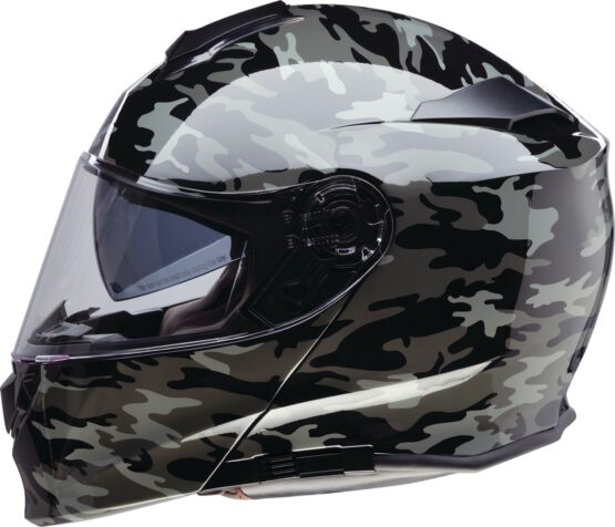 Z1R Solaris 2.0 Camo Modular Helmet 2XL Black/Gray