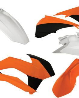 Full Plastic Kit - Orange/White/Black Original 2014